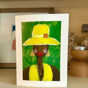 Original Painted / Signed abstract art - Greeting cards